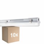 Voordeelpak 10x Ledvance LED Vochtbestendig Behuizing MT Gen 3 IP65 | Geschikt voor 1x60cm LED Buis