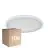 Voordeelpak 10x D'Lite Plafondlamp Luma Wit 18W 1700lm - 827 Zeer Warm Wit | IP44 - 29cm