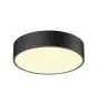 SLV Medo 30 Wand en Plafondlamp Aluminium Zwart Rond 12W 1200lm - 927-930-940 CCT | IP50 - Beste Kleurweergave - Dimbaar 