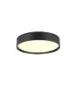 SLV Decona 30 Plafondlamp Aluminium Zwart Rond 17W 1710lm - 930-940 CCT | IP44 - Beste Kleurweergave - Dimbaar 