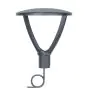 Ledvance LED Straatverlichting Area Urban Lantaarn Grijs 59W 4730lm 165x65D - 830-840 CCT | IP66 - Asymmetrisch