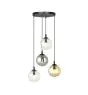 Emibig Hanglamp Cosmo Staal Zwart | Geschikt voor 4x E14 - Max 10W