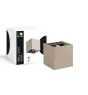 D'Lite Wandlamp Nova Beige Up & Down 4.9W 480lm - 830 Warm Wit | IP54 - Verstelbare Gradenbundel